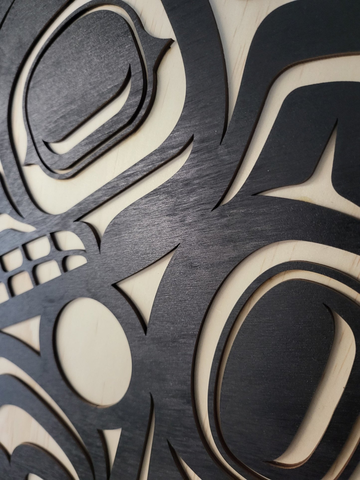 Coast Salish Bear Wall Art