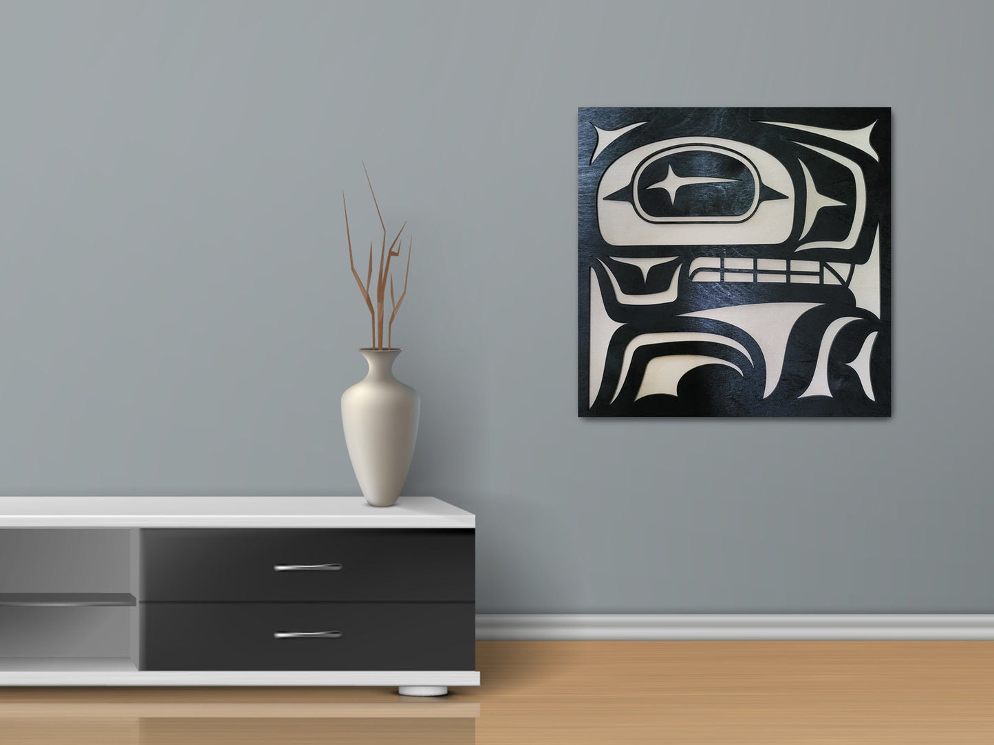Coast Salish Mother Bear Wall Art
