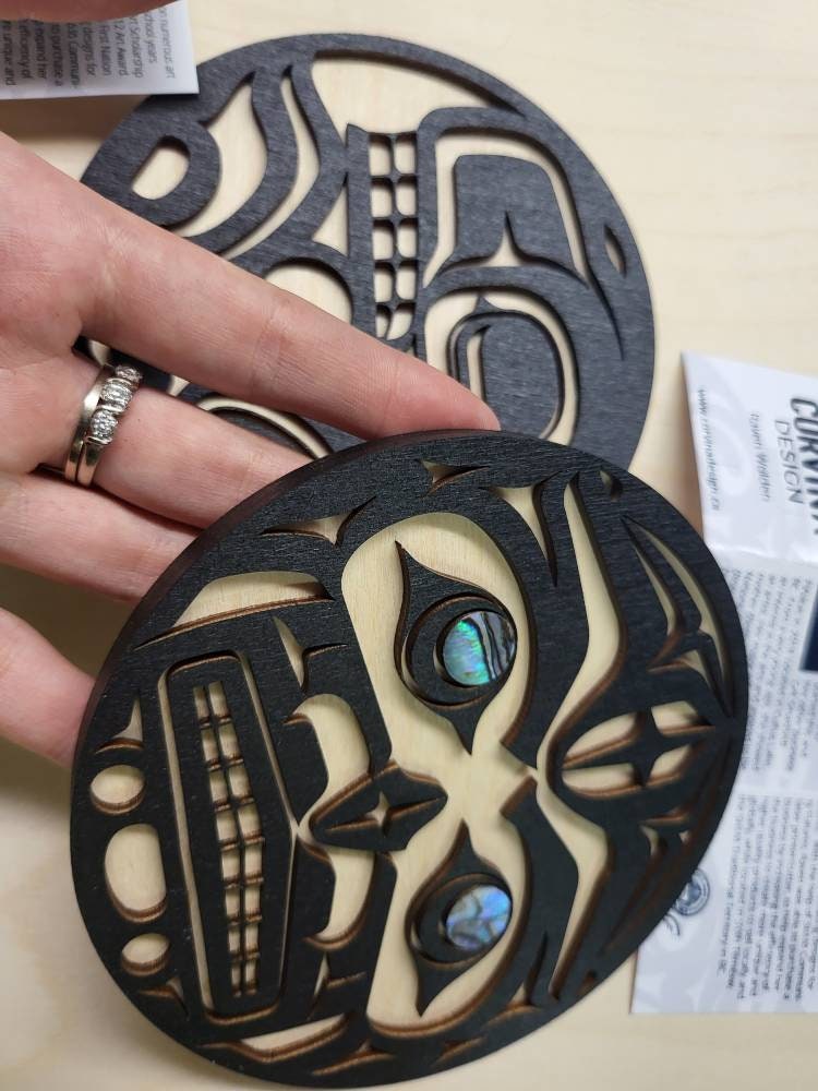 Coast Salish Moon Wall Art