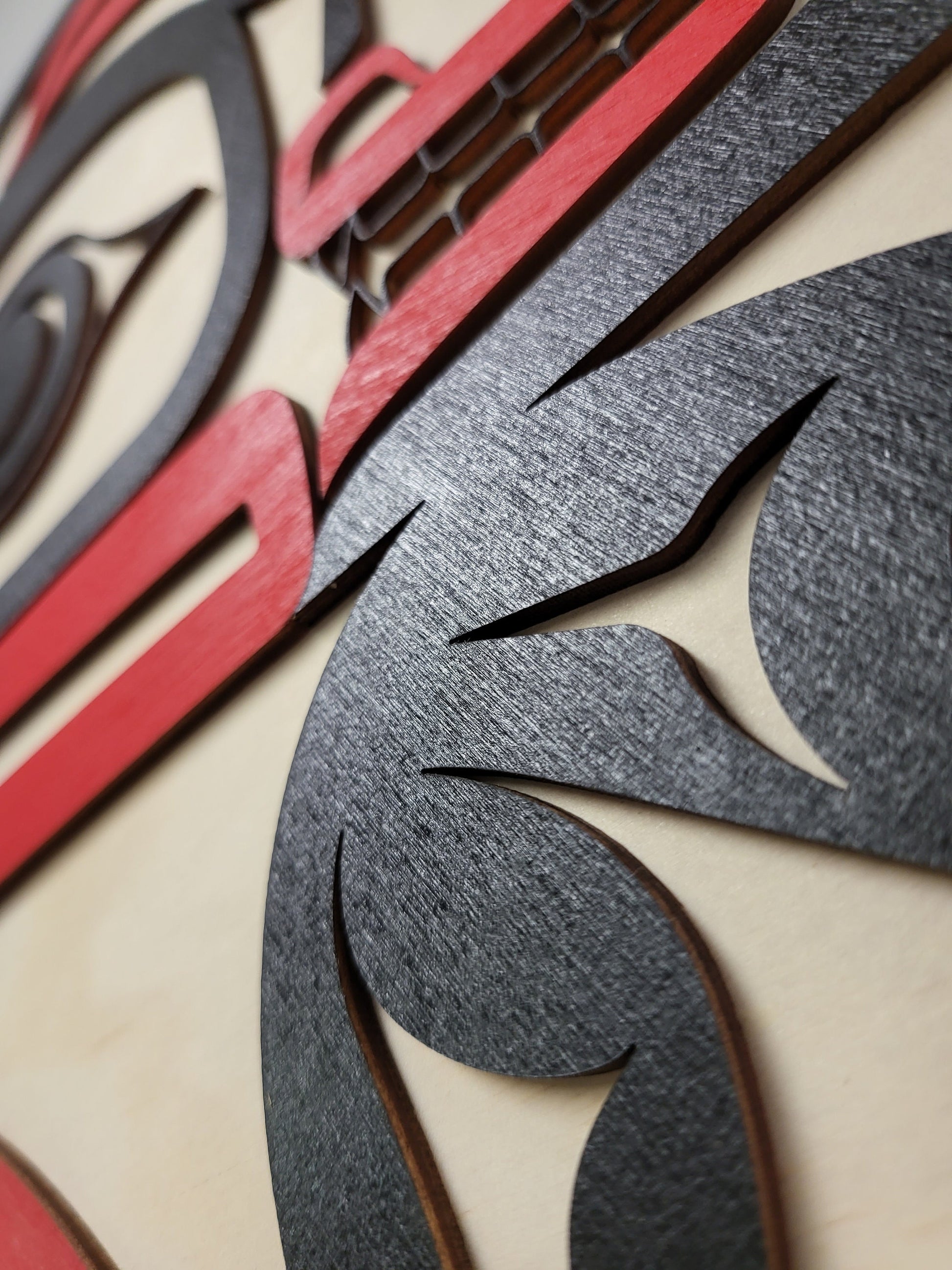 Coast Salish Frog Wall Art