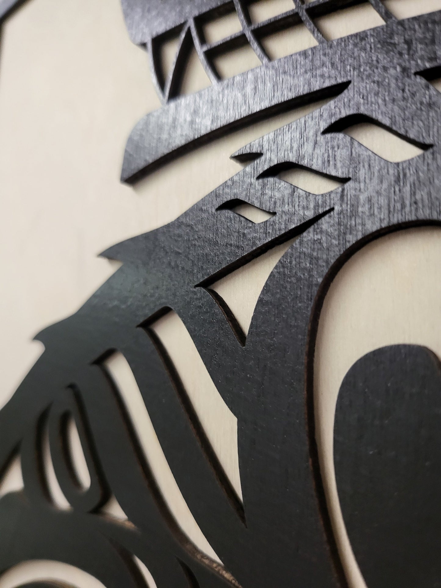 Coast Salish Wolf Wall Art