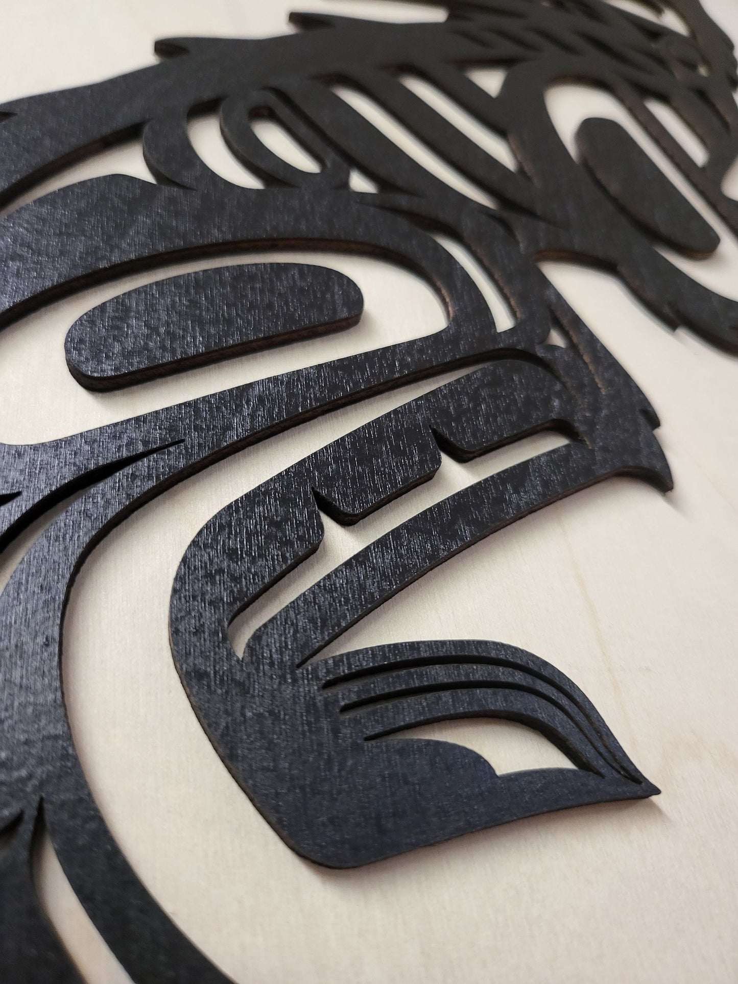 Coast Salish Wolf Wall Art