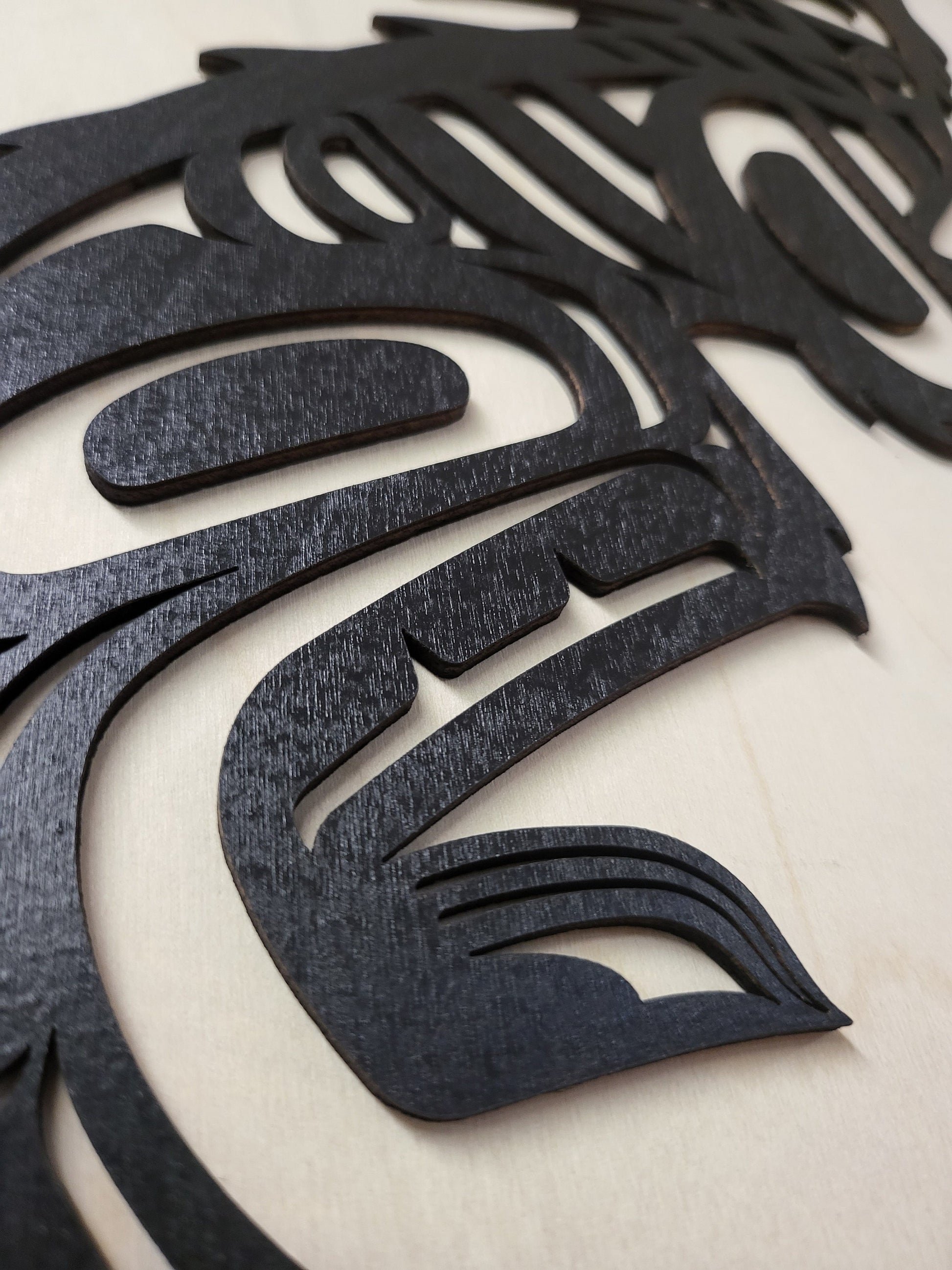 Coast Salish Wolf Wall Art