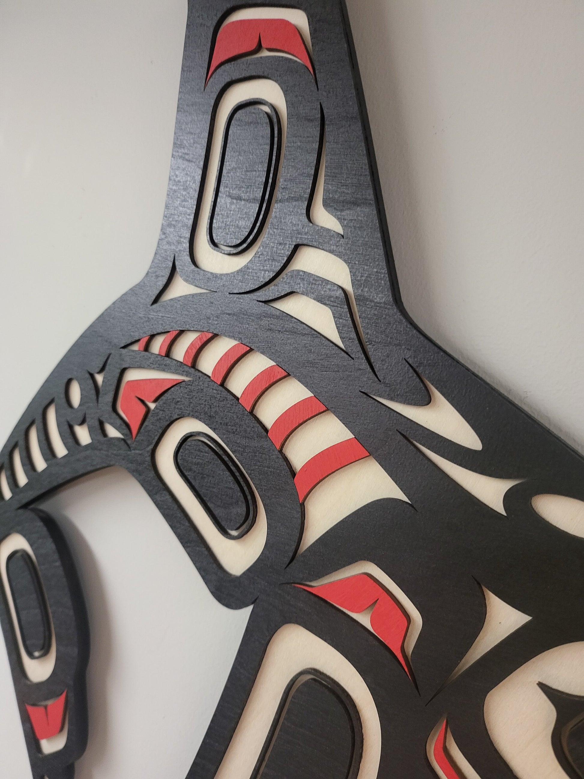 Coast Salish Killer Whale II Wall Art