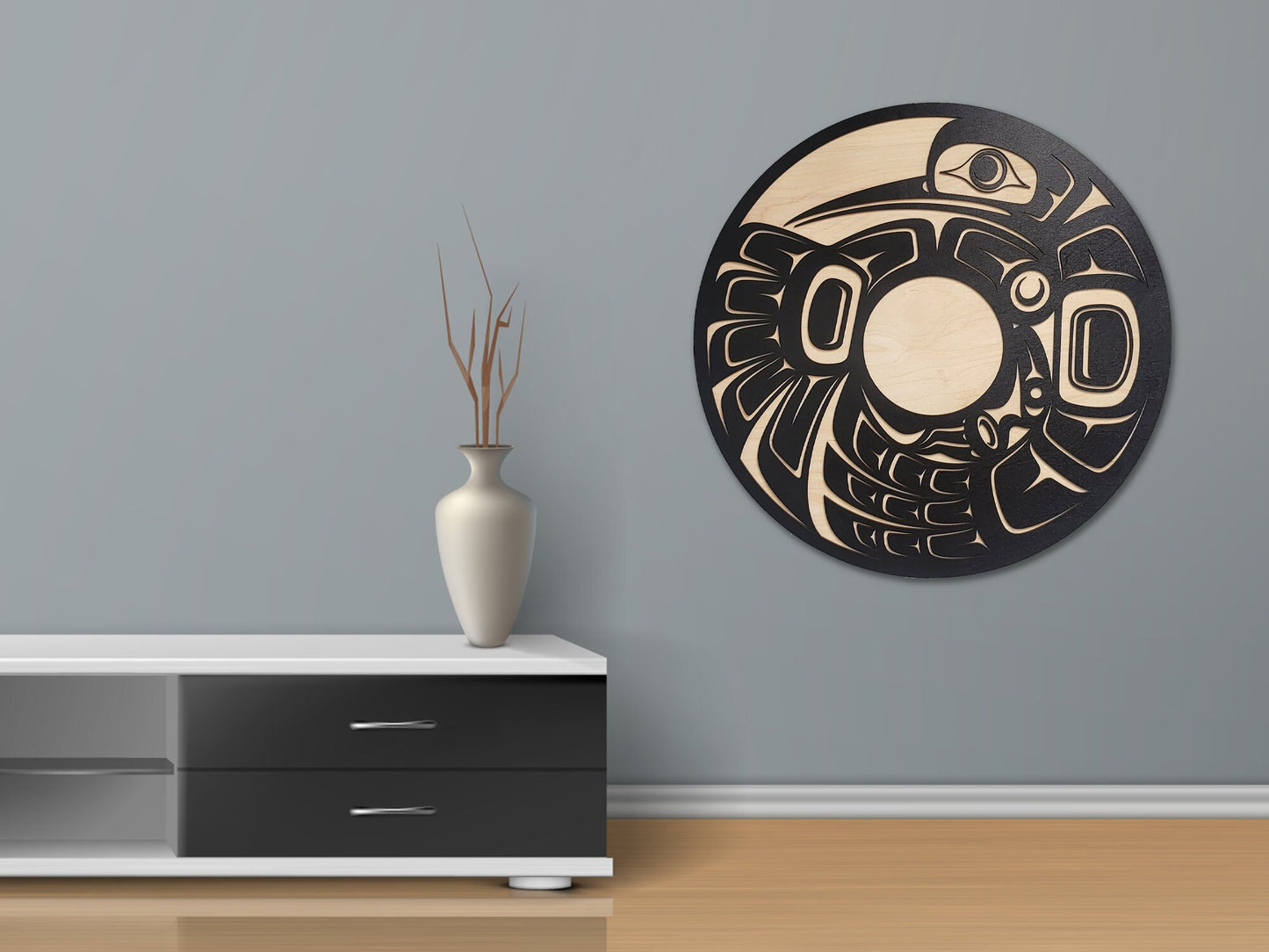 Hummingbird Spindle Whorl Wall Art