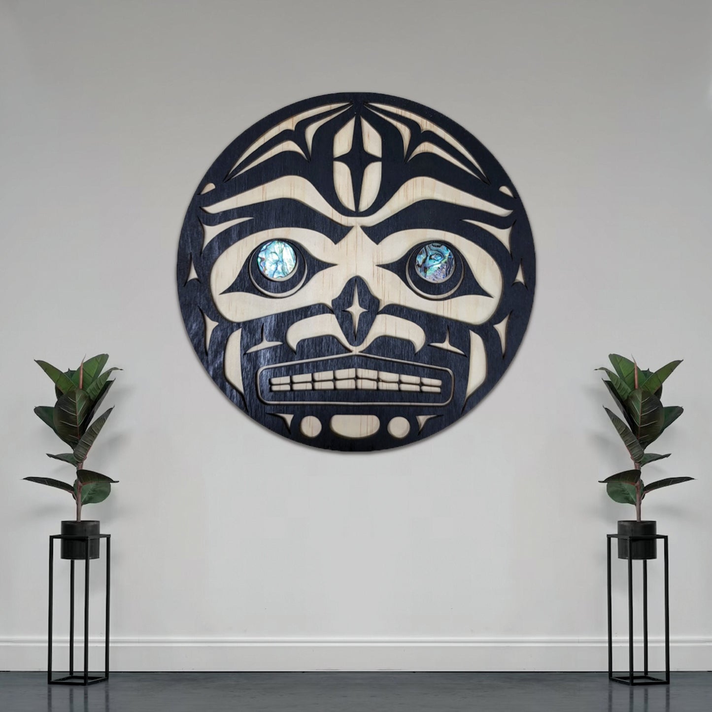 Coast Salish Moon Wall Art
