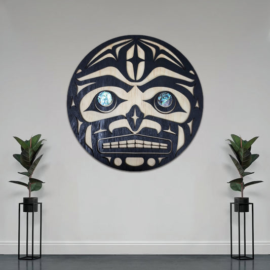 Coast Salish Moon Wall Art