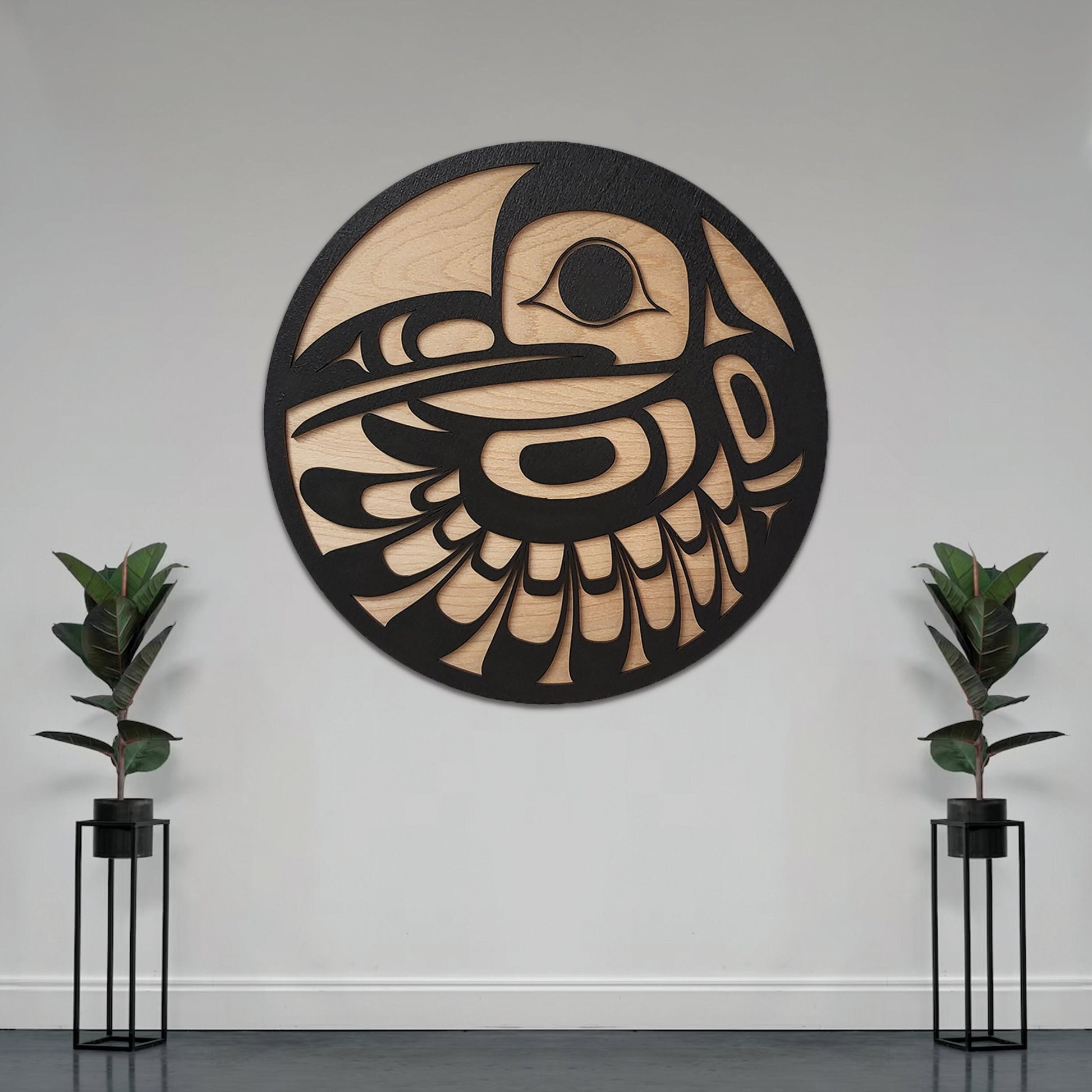 Coast Salish Raven II Wall Art