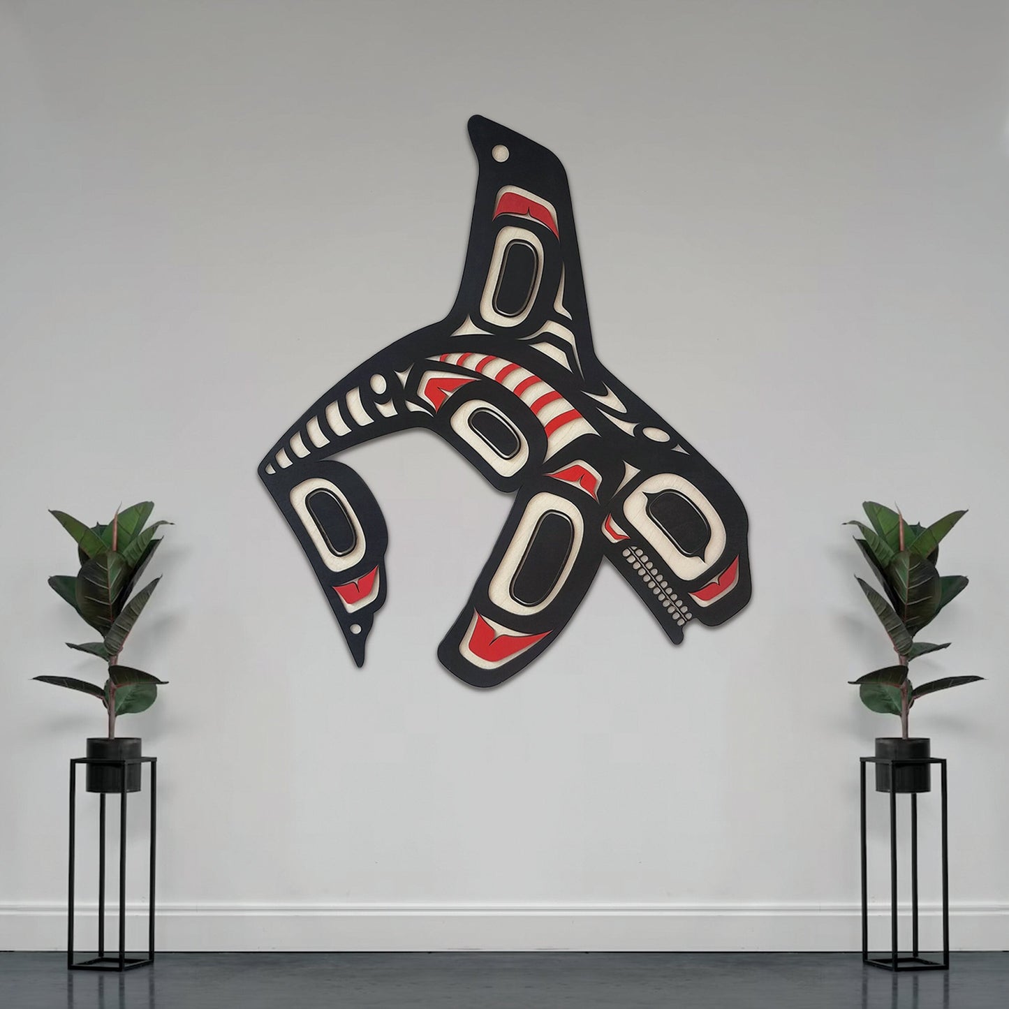 Coast Salish Killer Whale II Wall Art