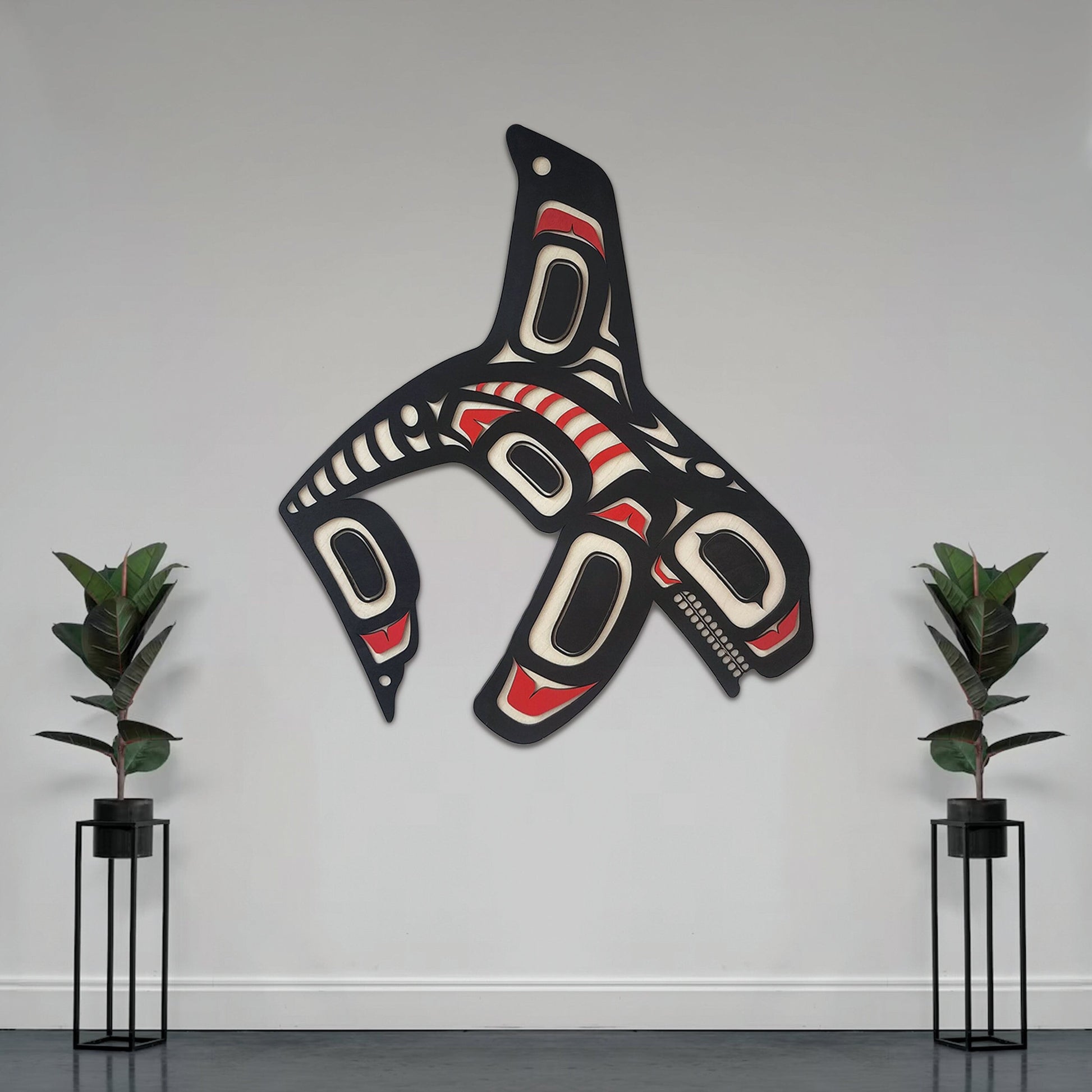 Coast Salish Killer Whale II Wall Art