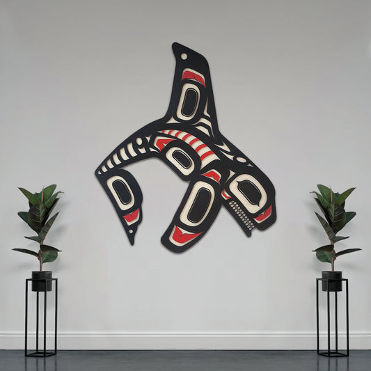 Coast Salish Killer Whale II Wall Art