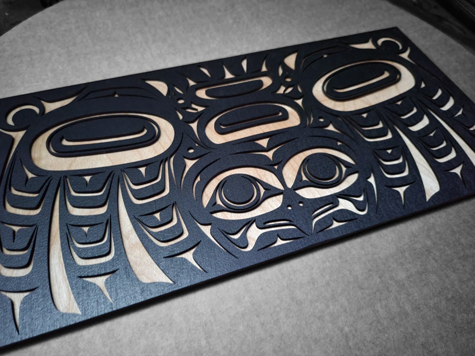 Coast Salish Owl Wall Art