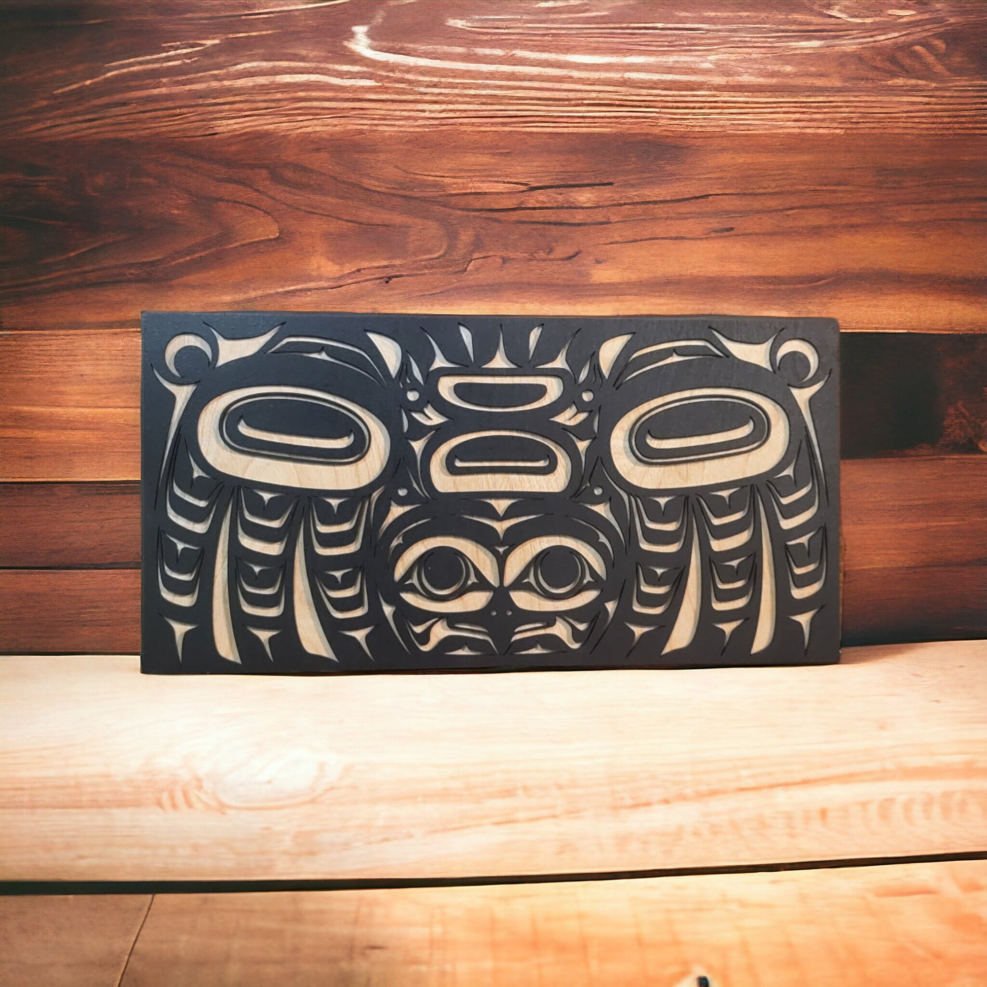 Coast Salish Owl Wall Art
