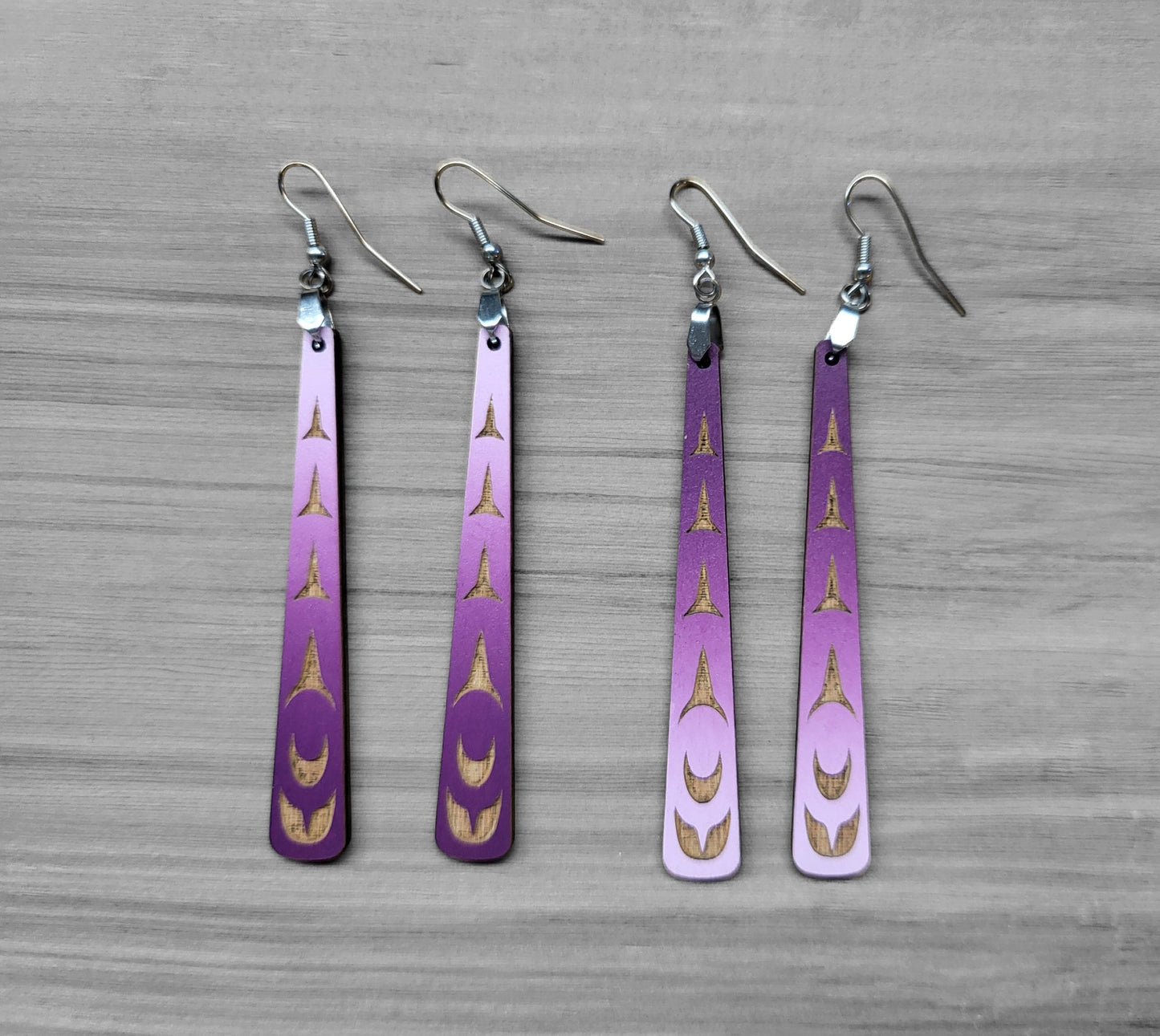 Northern Lights Paddle Earrings