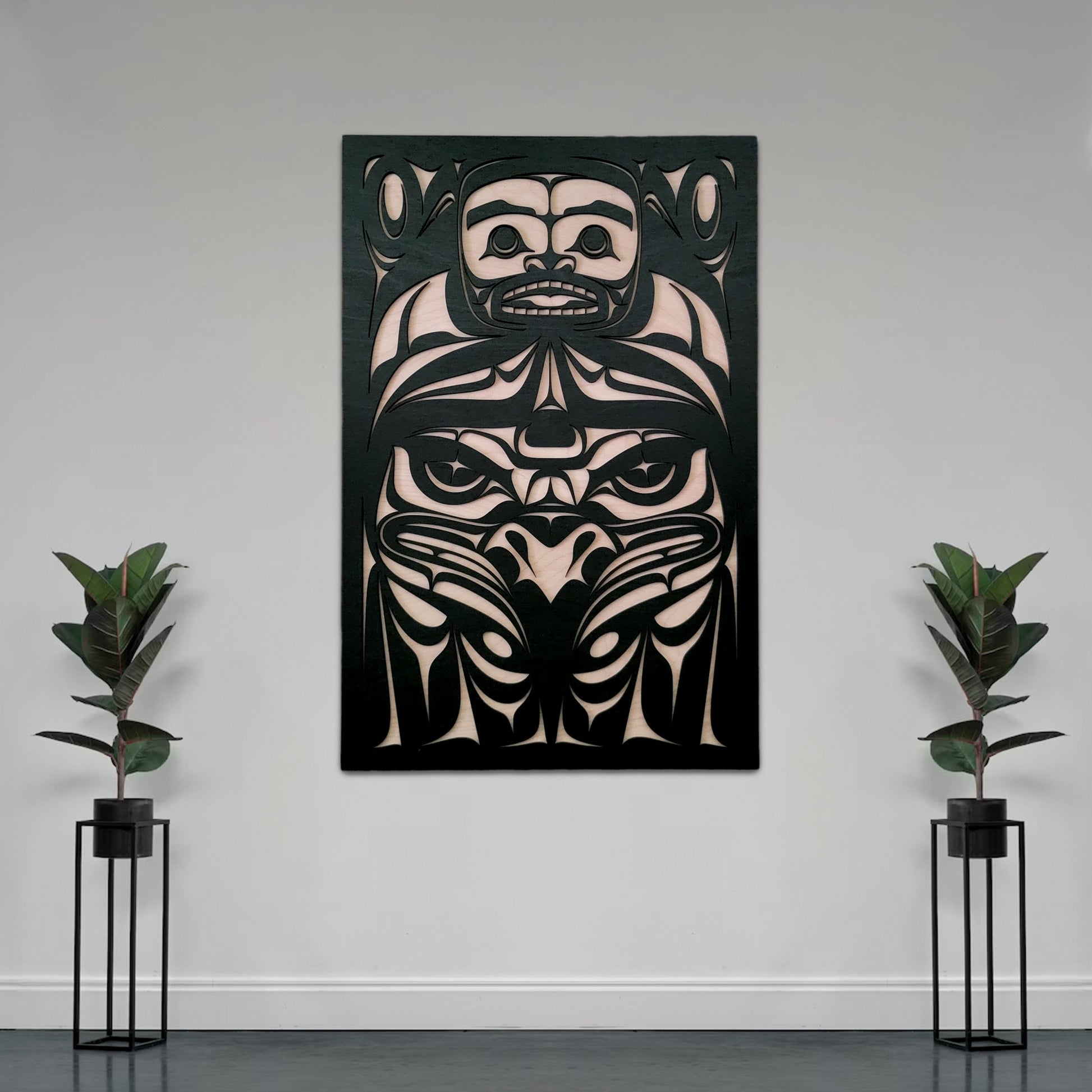 Coast Salish Eagle Wall Art - Sacred Spirit