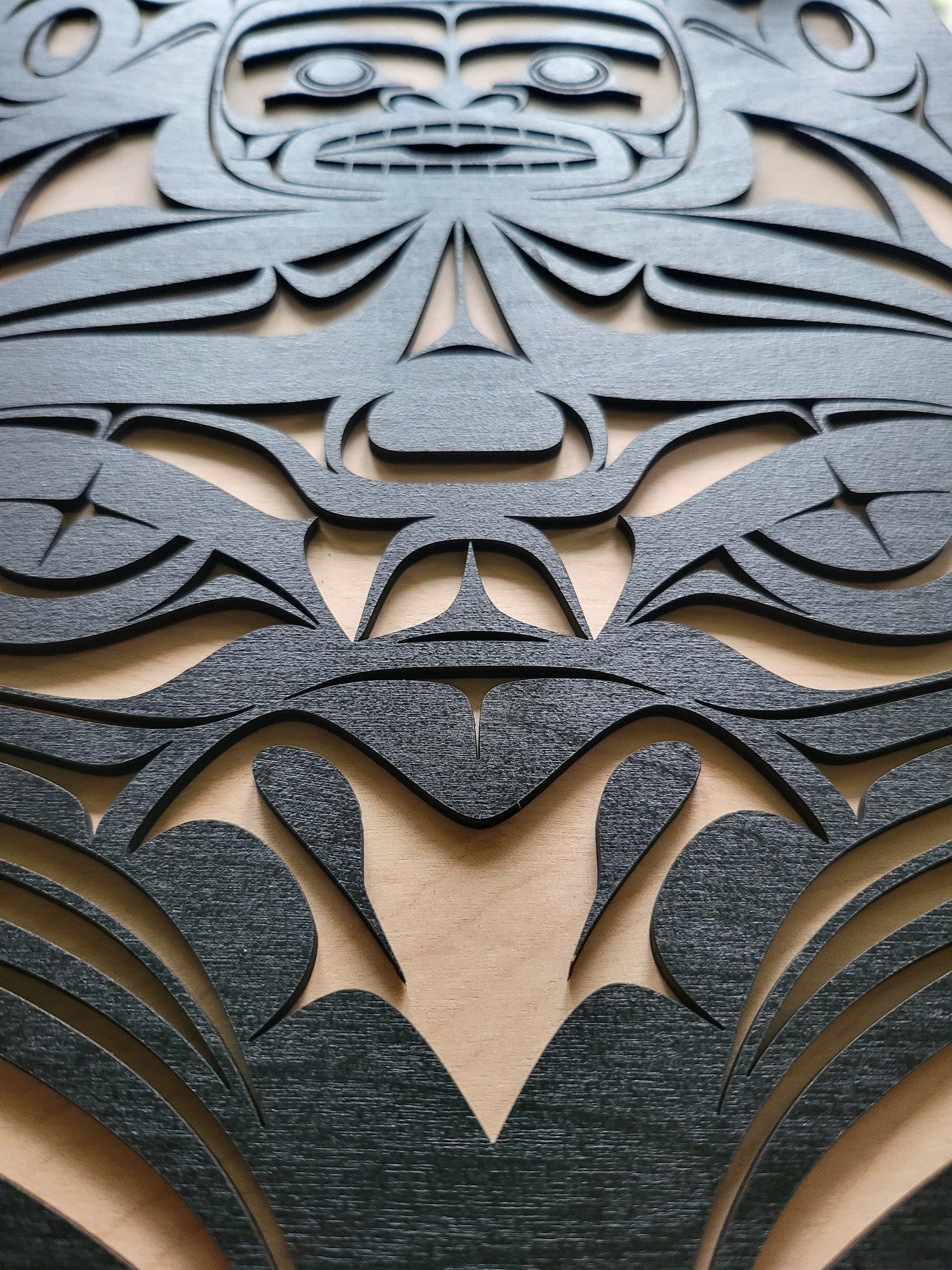 Coast Salish Eagle Wall Art - Sacred Spirit