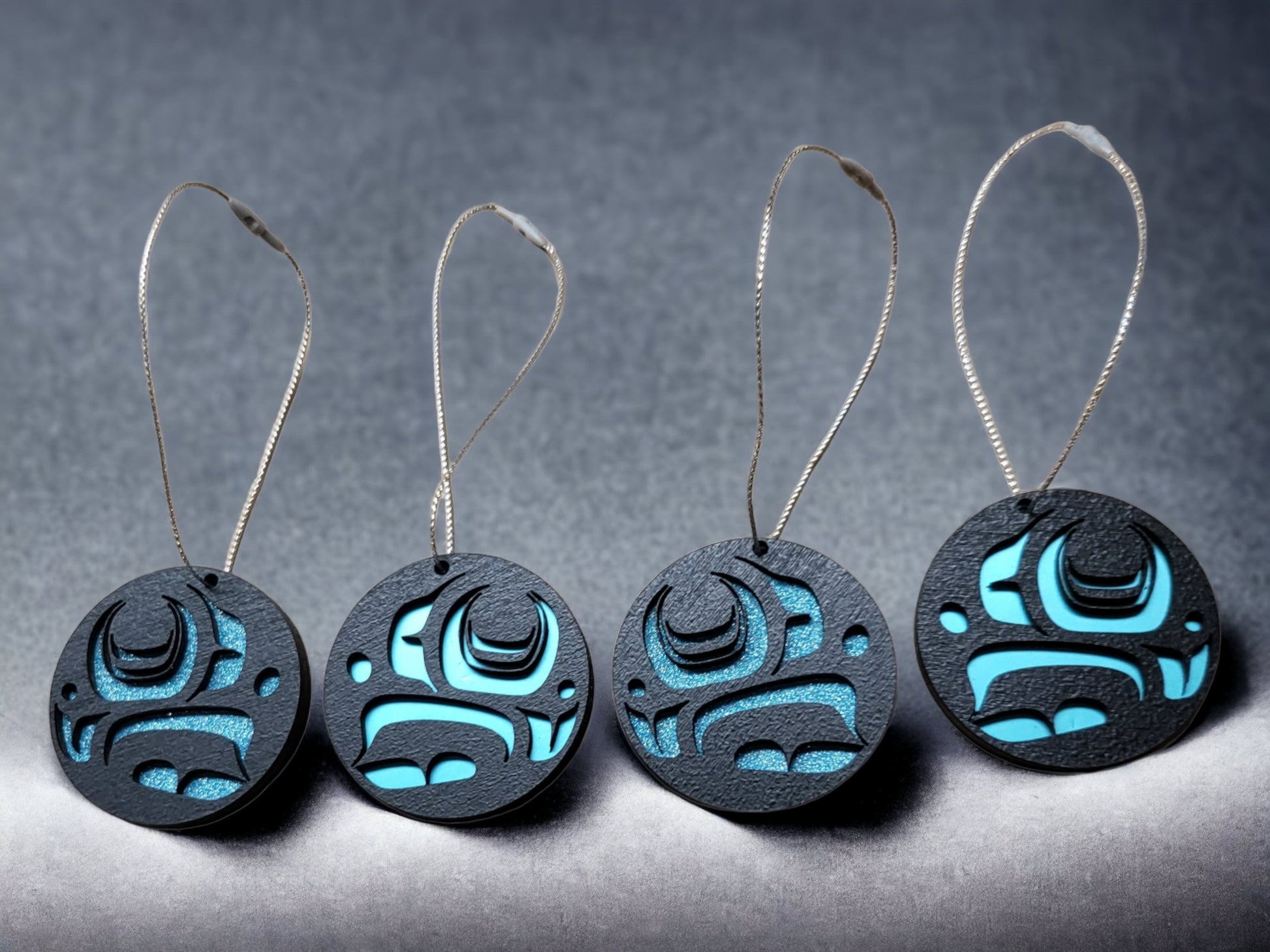 Salmon Ornament Set