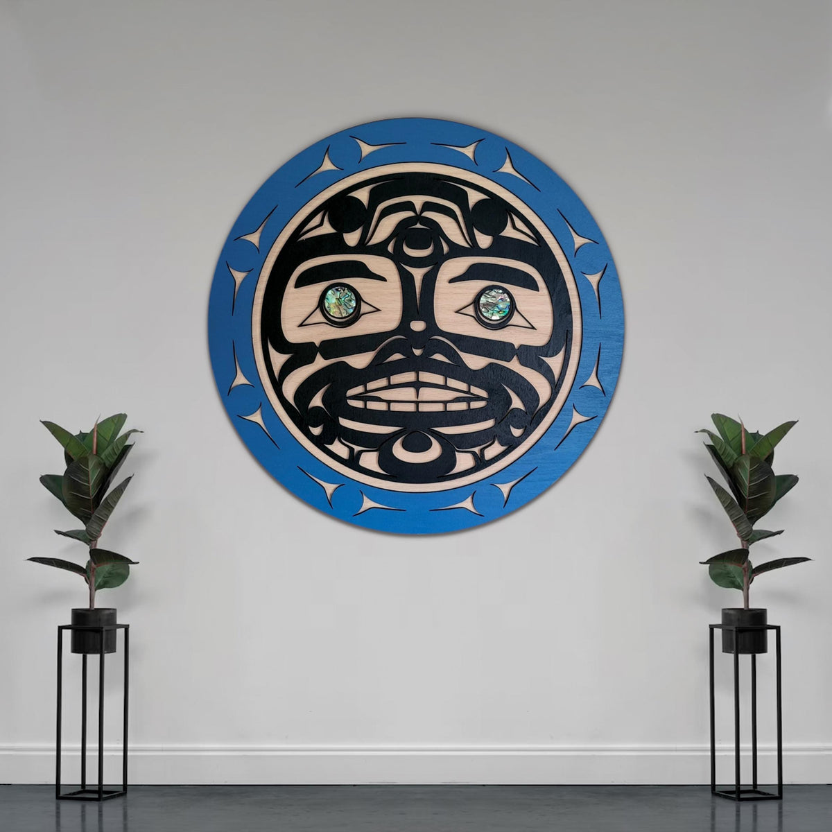Coast Salish Moon Wall Art