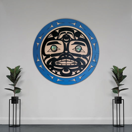 Coast Salish Moon Wall Art
