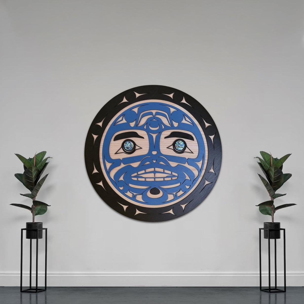 Coast Salish New Moon Wall Art