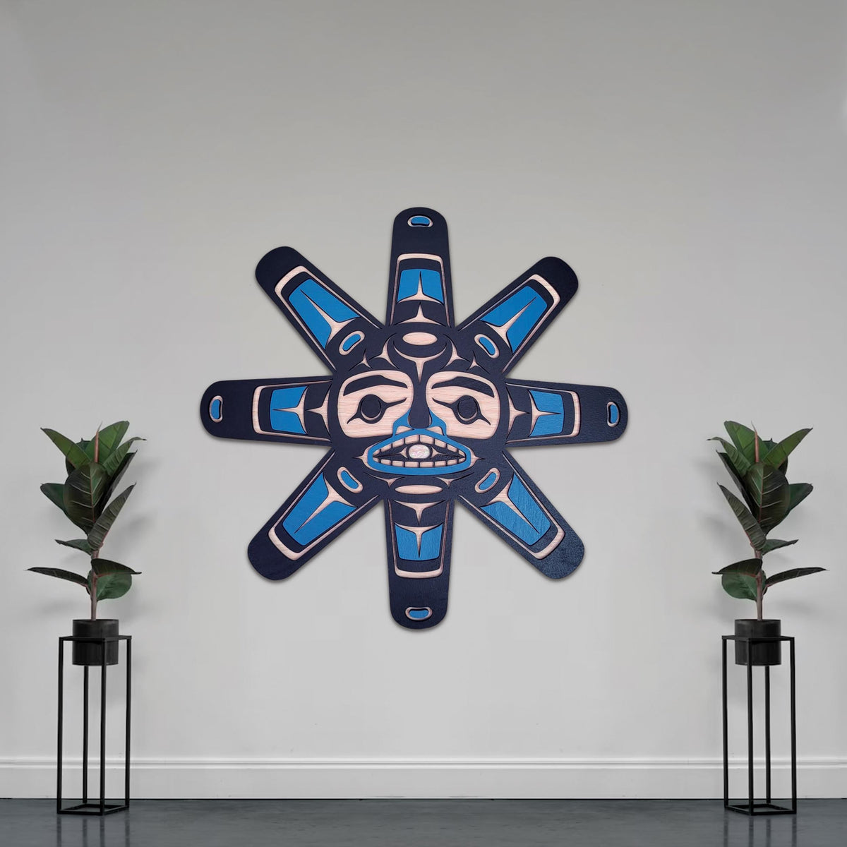 Coast Salish Sun Wall Art