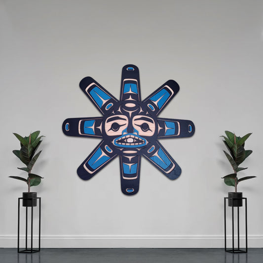 Coast Salish Sun Wall Art