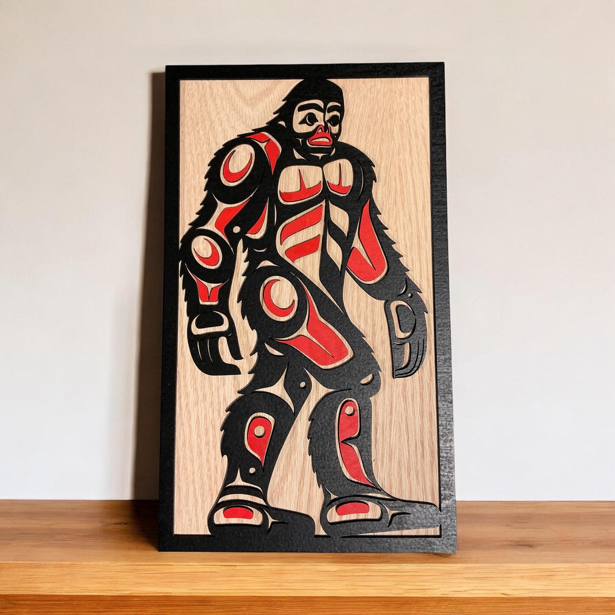 Coast Salish Sasquatch Wall Art