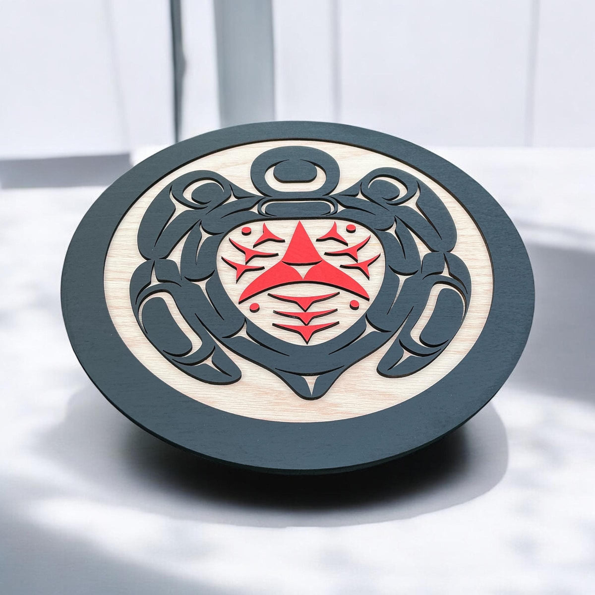 Coast Salish Turtle Wall Art