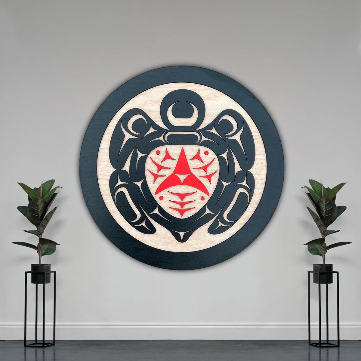 Coast Salish Turtle Wall Art
