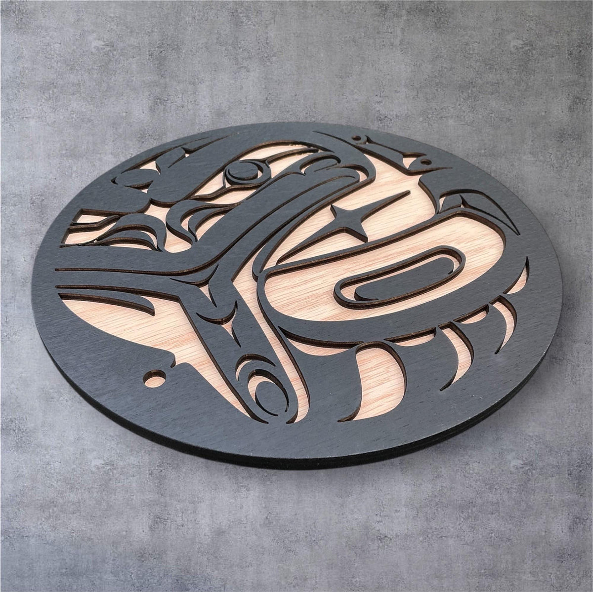 Coast Salish Frog Wall Art “The Messenger”