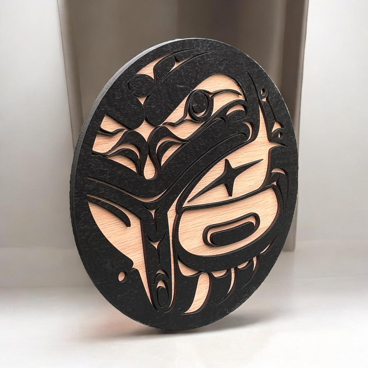 Coast Salish Frog Wall Art “The Messenger”
