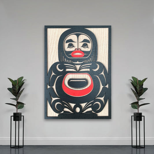 Coast Salish New Life Wall Art